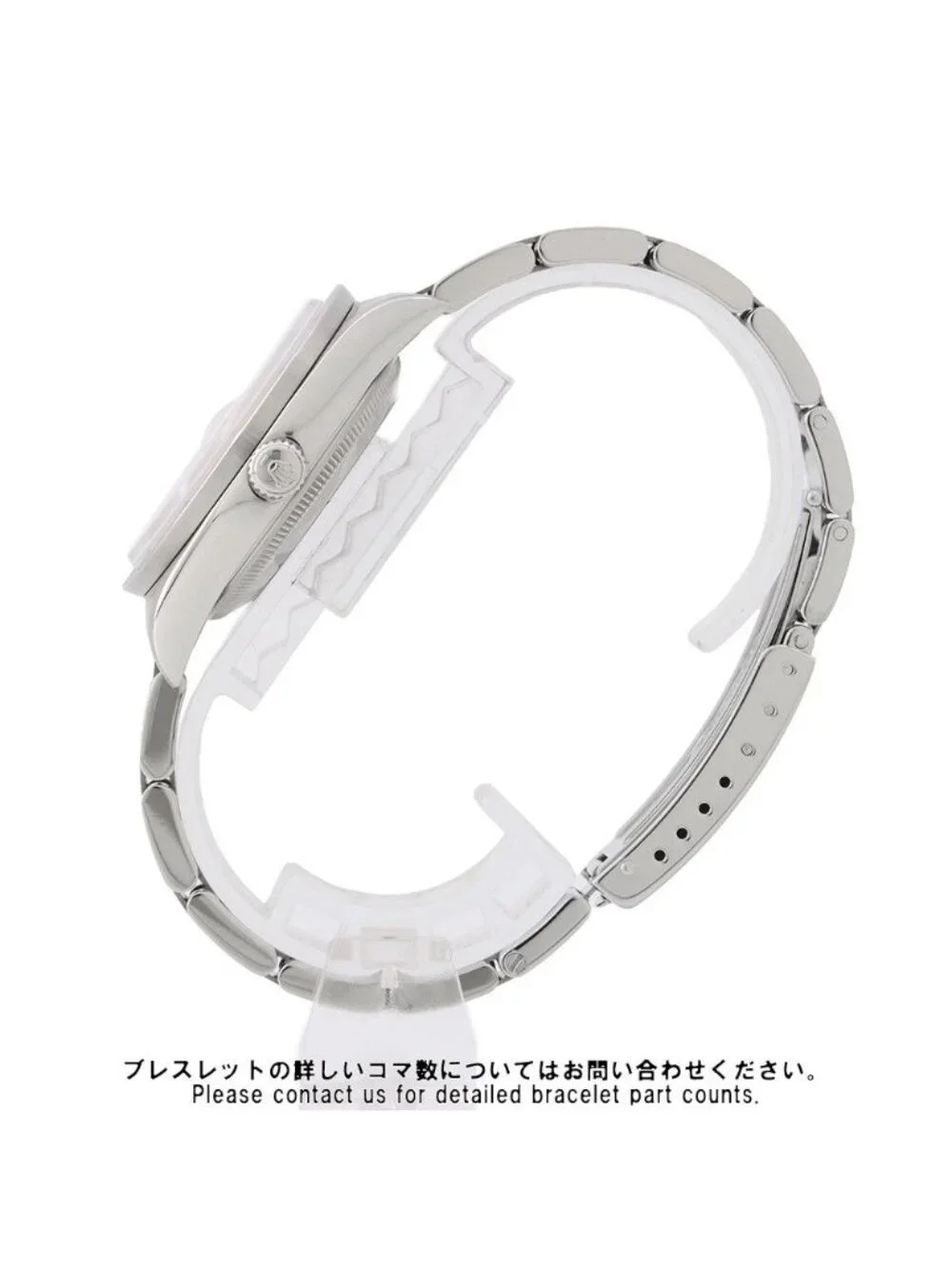 Rolex Oyster Perpetual Date Number Watch White Dial